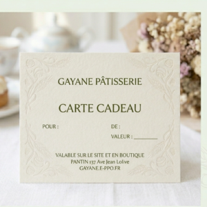 Carte Cadeau